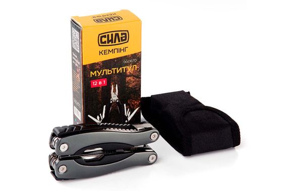 Мультитул 12 в 1 СИЛА 9608701 | Зображення 2
