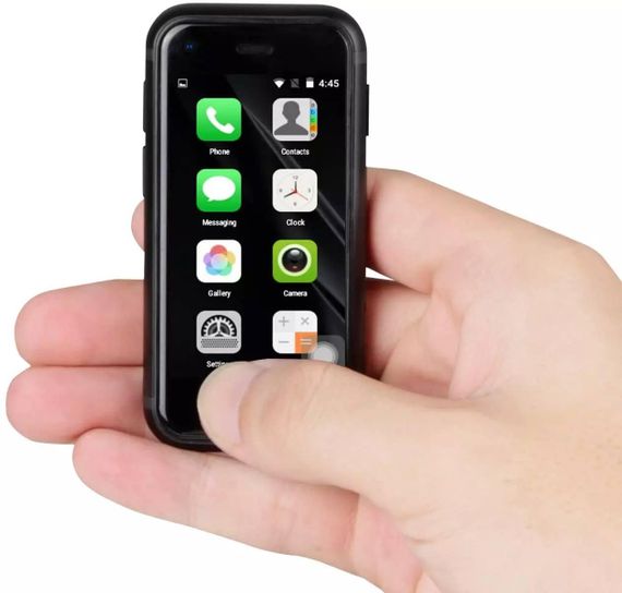 Маленький мобильный смартфон сенсорный GtStar Soyes XS 11 Green | Зображення 1