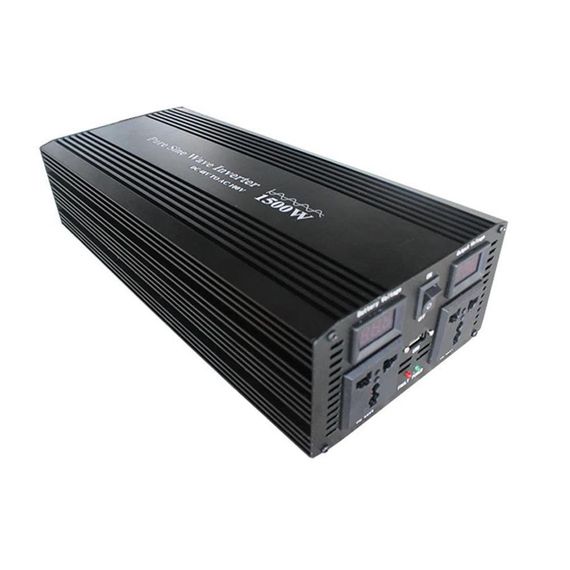 UPS Інвертор 1500/3000W 12/220 ДБЖ інвертор із зарядним пристроєм Чистий синус