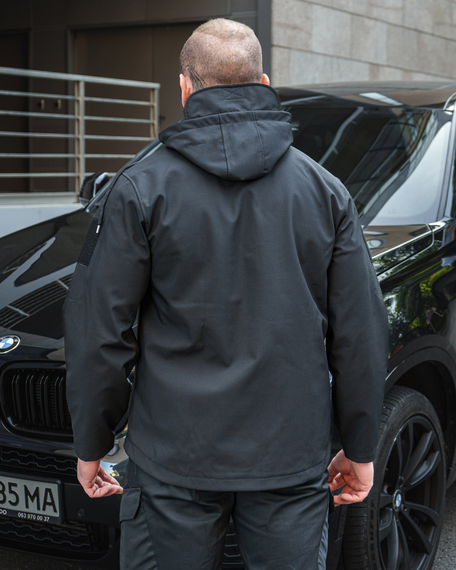 Куртка софтшелл спринг чёрный S | Зображення 4