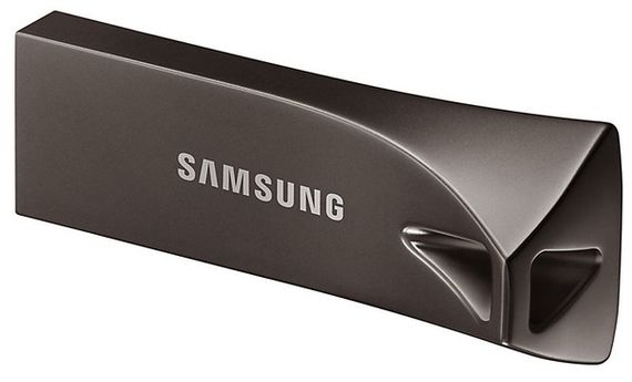 Flash Drive Samsung Bar Plus 64GB (MUF-64BE4/APC) Black | Зображення 3