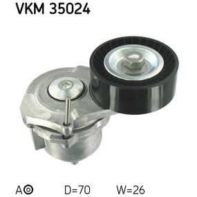 Натяжитель ремня с роликом SKF VKM 35024