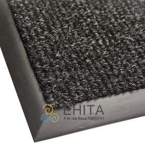 Грязезащитные коврики Поляна Black  ширина 1.5 м