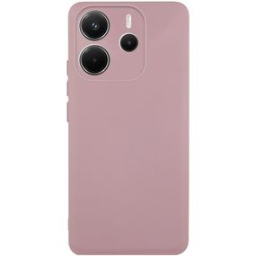 Чохол TPU GETMAN Liquid Silk Full Camera для Xiaomi Redmi Note 14 4G (Int. version) Рожевий / Pink Sand