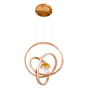 Люстра подвесная светодиодная 236W WW G (BR-01 686S/2)