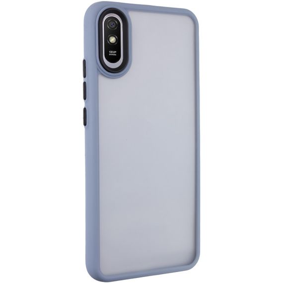Чохол TPU+PC Lyon Frosted для Xiaomi Redmi 9A Sierra Blue