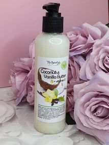 Ароматизоване масло для обличчя, тіла і волосся Top Beauty з дозатором 200 мл Vanilla-Coconut