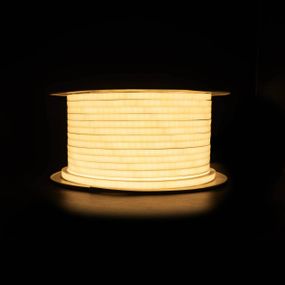 Світлодіодний неон PROLUM 10x10 IP68 220V Series "TL" PRO Теплий-Білий