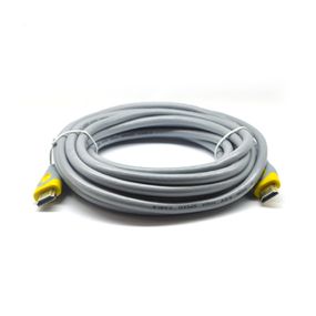 Кабель мультимедийный HDMI M to HDMI M 10.0m v2,0 Grey V-LINK (YT-HDMI(M)/(M)HSV2.0-10m)