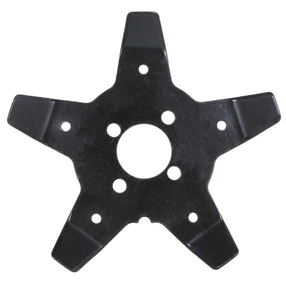 Насадка разрыхлитель грунта для мотокосы 150 мм, 5 лезвий / Диск для прополки / Нож для бензокосы | Зображення 4