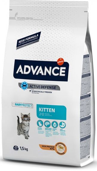 Корм Advance Cat Kitten сухой с курицей для котят 1.5 кг