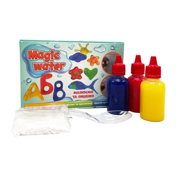 Набор для творчества "Magic water" Рисуем и пишем MV6031-02, 3 разноцветных геля