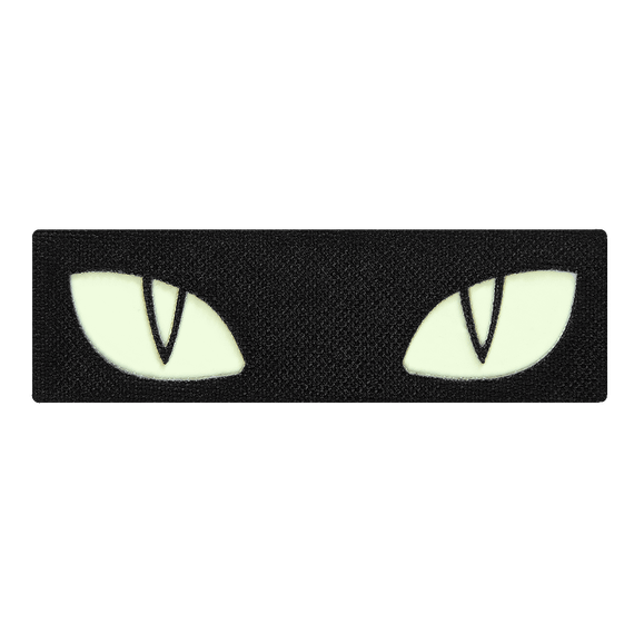 Патч Camotec Очі кота (2.5*8) Чорний/Люмін (9273)