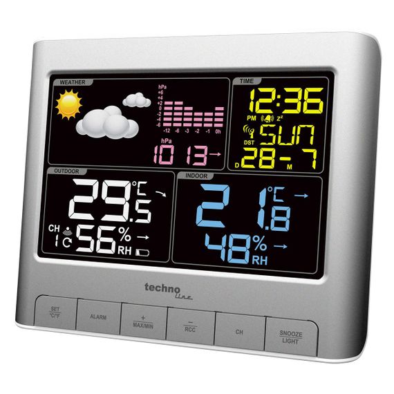 Метеостанція Technoline WS6449 Silver (WS6449) | Зображення 1