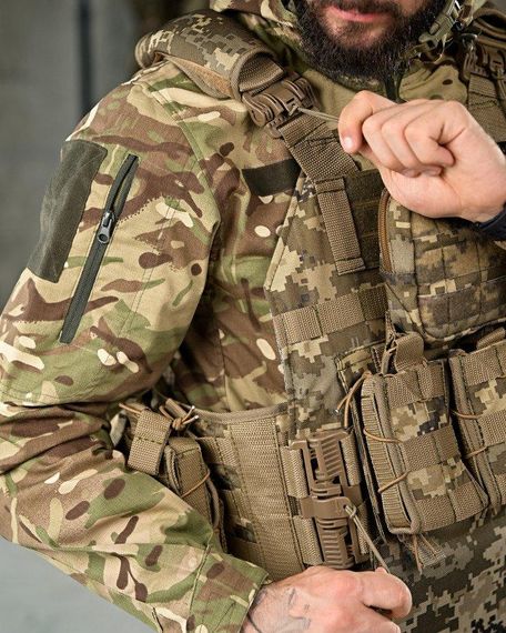 Плитоноска 4 точки сброса REGERT с рюкзаком пиксель ПП7857 | Зображення 3