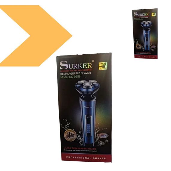 Електробритва з потужним акумулятором Surker SK-9658 (43949-SK-9658_743) | Зображення 1