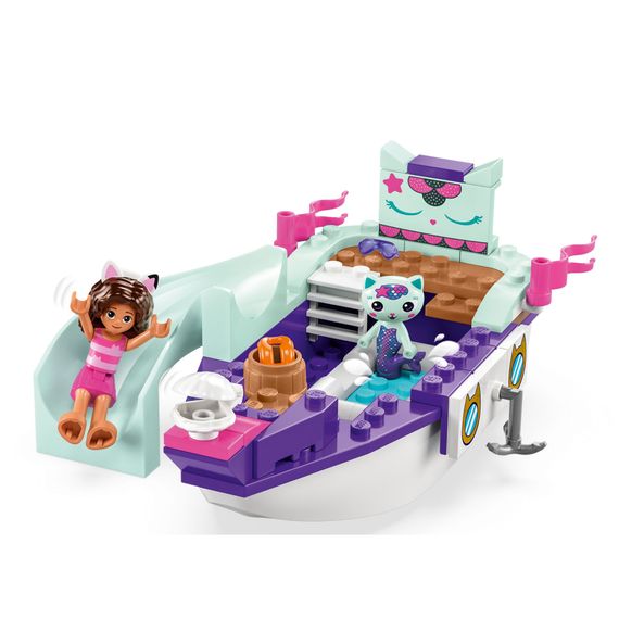 Конструктор LEGO Gabby's Dollhouse Корабель і спа Ґаббі й Нявки 88 деталей (10786) | Зображення 2
