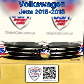 Volkswagen Jetta 2015-2018 решетка радиатора, 5C6853651ANZLL