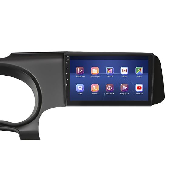 Штатная магнитола Lesko для Hyundai i10 III 2019-н.в. экран 9" 4/32Gb 4G Wi-Fi GPS Top | Зображення 1
