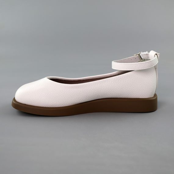 Туфлі жіночі 591551 Білі 36 37 38 39 40 41 | Зображення 2