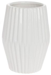 Ваза ітерєрна Frock White 18см