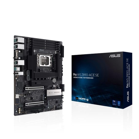 Материнcкая плата ASUS PRO WS Z890-ACE SE s1851 Z890 4xDDR5 M.2 HDMI USB Type-C D-Sub Wi-Fi BT ATX 90MB1JC0-M0EAY0 | Зображення 6