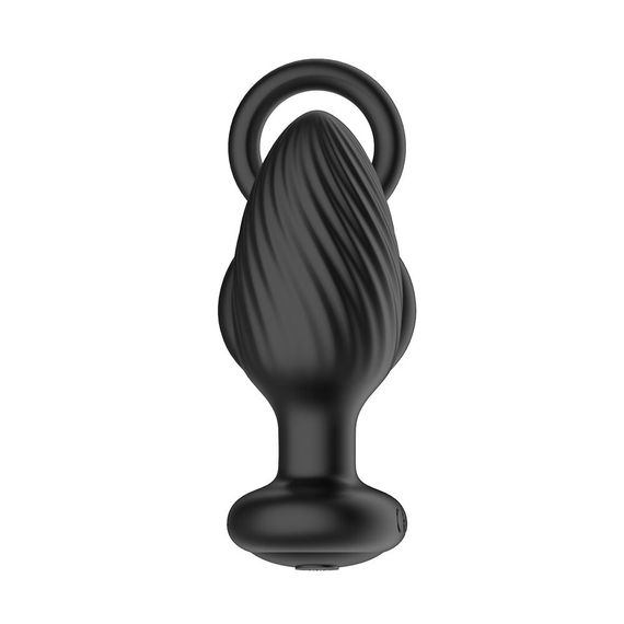 Анальна вібропробка Nexus Tornado Cock and Ball Ring обертання+вібрація, ерекційне кільце, пульт | Зображення 2