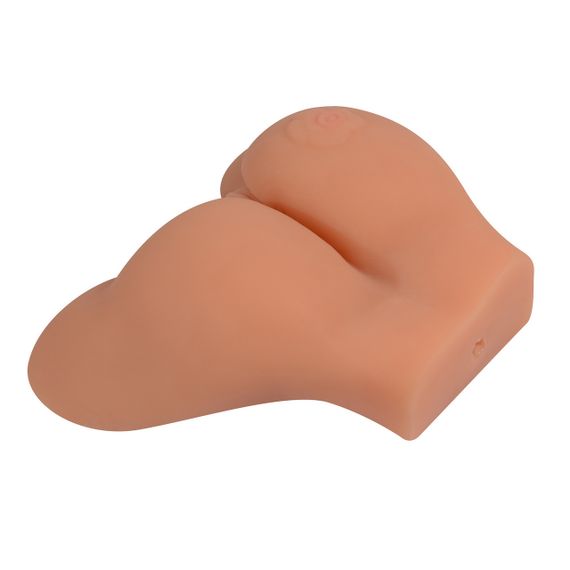 Мастурбатор реалистичный вагина и анус с вибрацией Flower Plum Sex Aura | Зображення 4