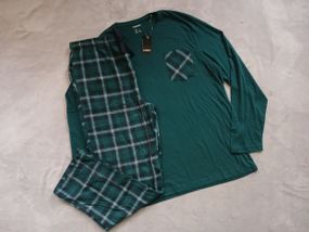 Пижама мужская фланелевые штаны livergy