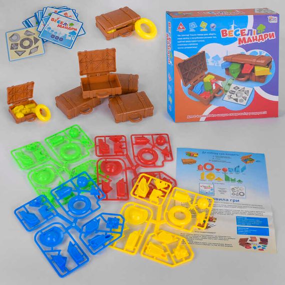 Розвиваюча настільна гра "Веселі мандри" UKВ-В 0044 Fun Game (6904660517493) | Зображення 1