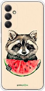 Чохол на Samsung Galaxy A34 A346E Єнотик з кавуном "4605sp-2936-2448"