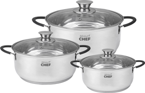 Набір посуду Bravo Chef Safran (6 предметів)