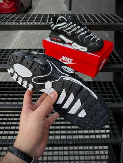 Кросівки Nike Air TN Plus Lace Toggle (Blk’n’Wht) | Зображення 3