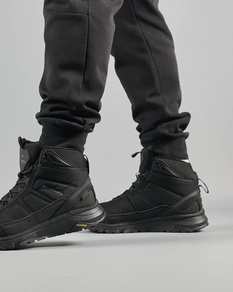 Зимові чоловічі кросівки Firecamp High All Black Fur , В'єтнам 43 27.5