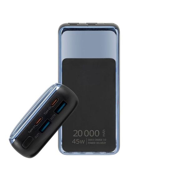 Портативний зарядний пристрій Rivacase, 20000 mA, RIVAPOWER VA1075 (Black) | Зображення 5