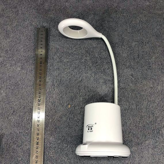 Лампа акумуляторна з гнучкою ніжкою, Настільна лампа для робочого кабінету Настільна для столу FE-21 | Зображення 8