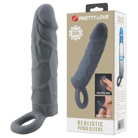 Насадка Pretty Love - Realistic Penis Sleeve, BI-026227-2 Sex Aura