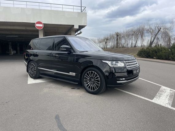 Бокові пороги Bosphorus Black (2 шт., Алюміній) для Range Rover IV L405 2014-2021 рр | Зображення 3