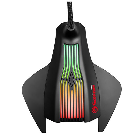 Мікрофон Marvo MIC-01 Multi-LED USB Black (MIC-01) | Зображення 2