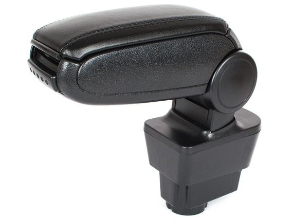 Fiat Punto EVO (09-12) підлокітник у зборі чорна штучна шкіра + монтажний комплект, Фіат Пунто Ево