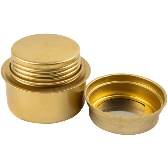 Похідний латунний спиртовий пальник Tribe Alcohol Burner Туристичний спиртовий пальник 7,5×7,5×5,5 см | Зображення 3