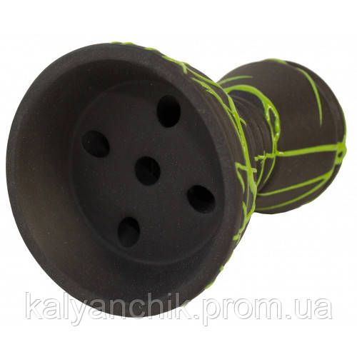 Чаша для кальяну Gusto Bowls Killa bowl Glaze Green | Зображення 1