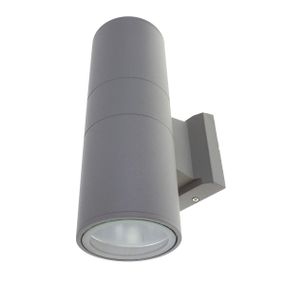 Светильник фасадный E27 Grey IP54 (AL-129/2)
