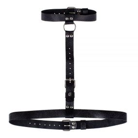 Гартер - Double Ring of Humiliti Black