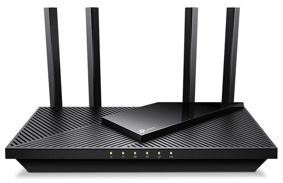 Маршрутизатор TP-Link  ARCHER AX55 Pro AX3000 3xGE LAN 1xGE WAN/LAN 1x2.5GE WAN/LAN 1xUSB 3.0 MU-MIMO OFDMA (ARCHER-AX55-PRO)