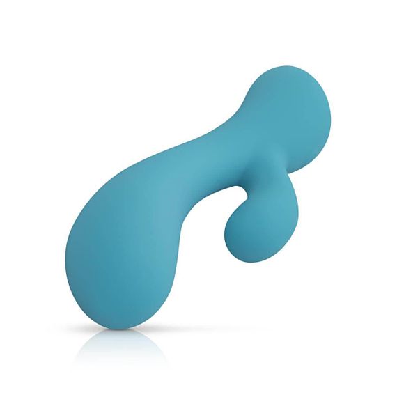 Вібратор-кролик Cala Azul блакитний Sex Aura | Зображення 7