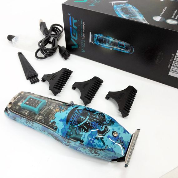 Машинка для стрижки хороша VGR V-923, Тример для волосся портативний Домашні машинки стрижки WO-88