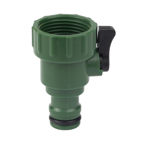 Кран запорний в/р 3/4" для конектора 1/2" з адаптерами ABS Grad | Зображення 1