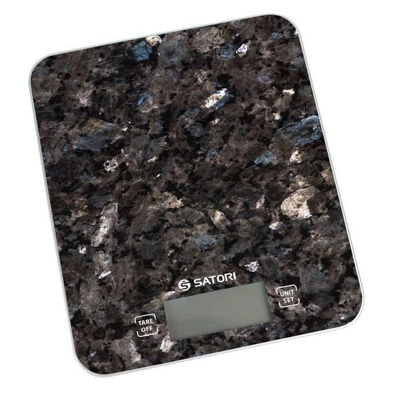 Весы кухонные Satori SKS-211-BL 15 кг, кухонные весы для взвешивания продуктов, Весы пищевые, кулинарные | Зображення 8