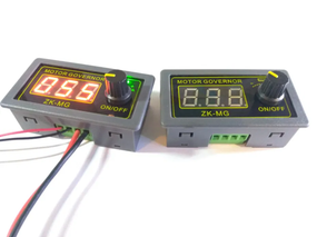 ШИМ регулятор 120W с дисплеем/ DC регулятор мощности с энкодером 5-30V PWM ZK-MG